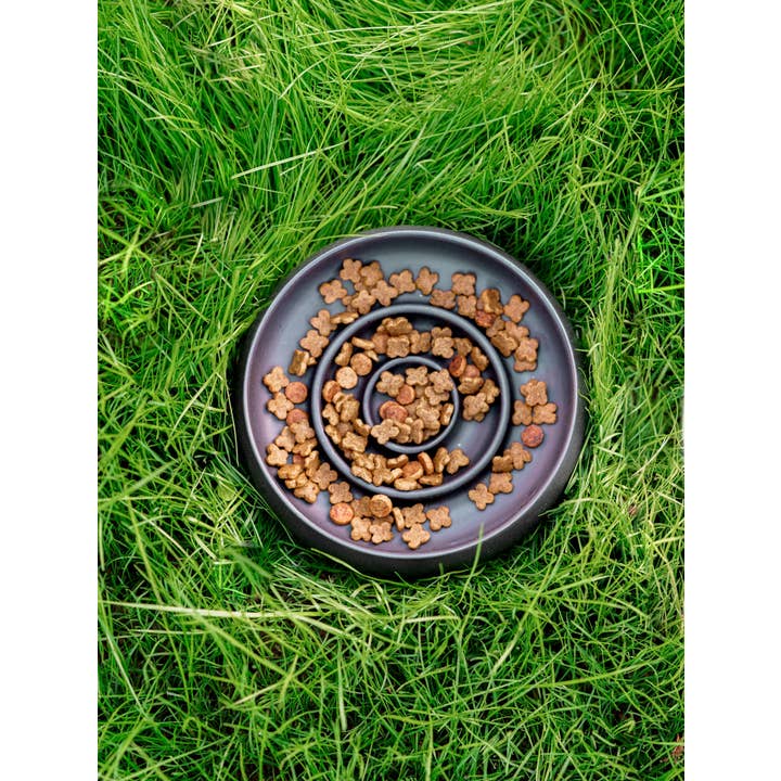 Beige & Stone USA - Wholesale Drinkbak - Kat/Hond - Handgemaakte keramische voerbak voor langzaam eten voor huisdieren1