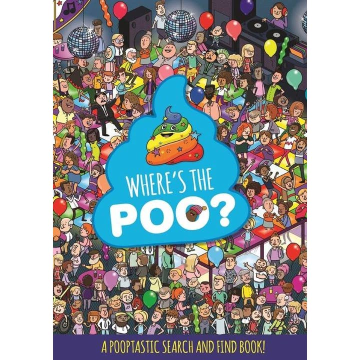 Microcosm Publishing & Distribution - Wholesale Humor - Where's the Poo?: A Pooptastic Search and Find Book
