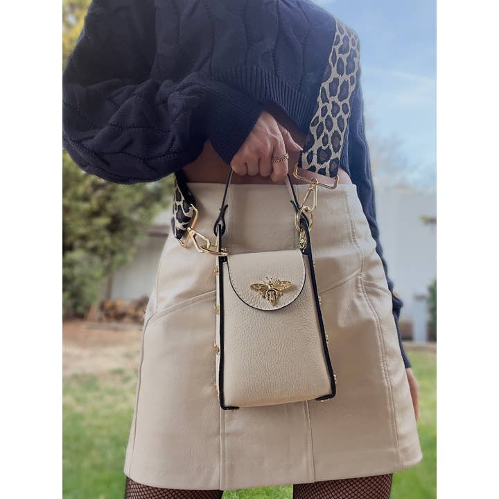 Cassette Barcelona - Wholesale Crossbody Bag - Women's - Cassette - The Bee Bag Gold