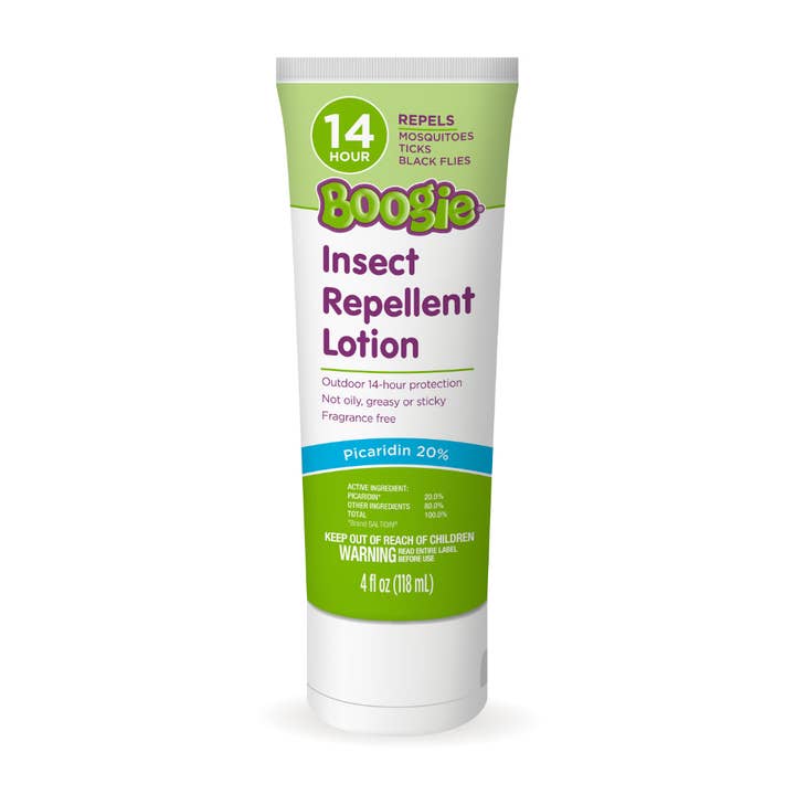 Boogie Insect Repellent Lotion, Unscented, 6oz (Case of 6) for wholesale by Earth Mama Organics