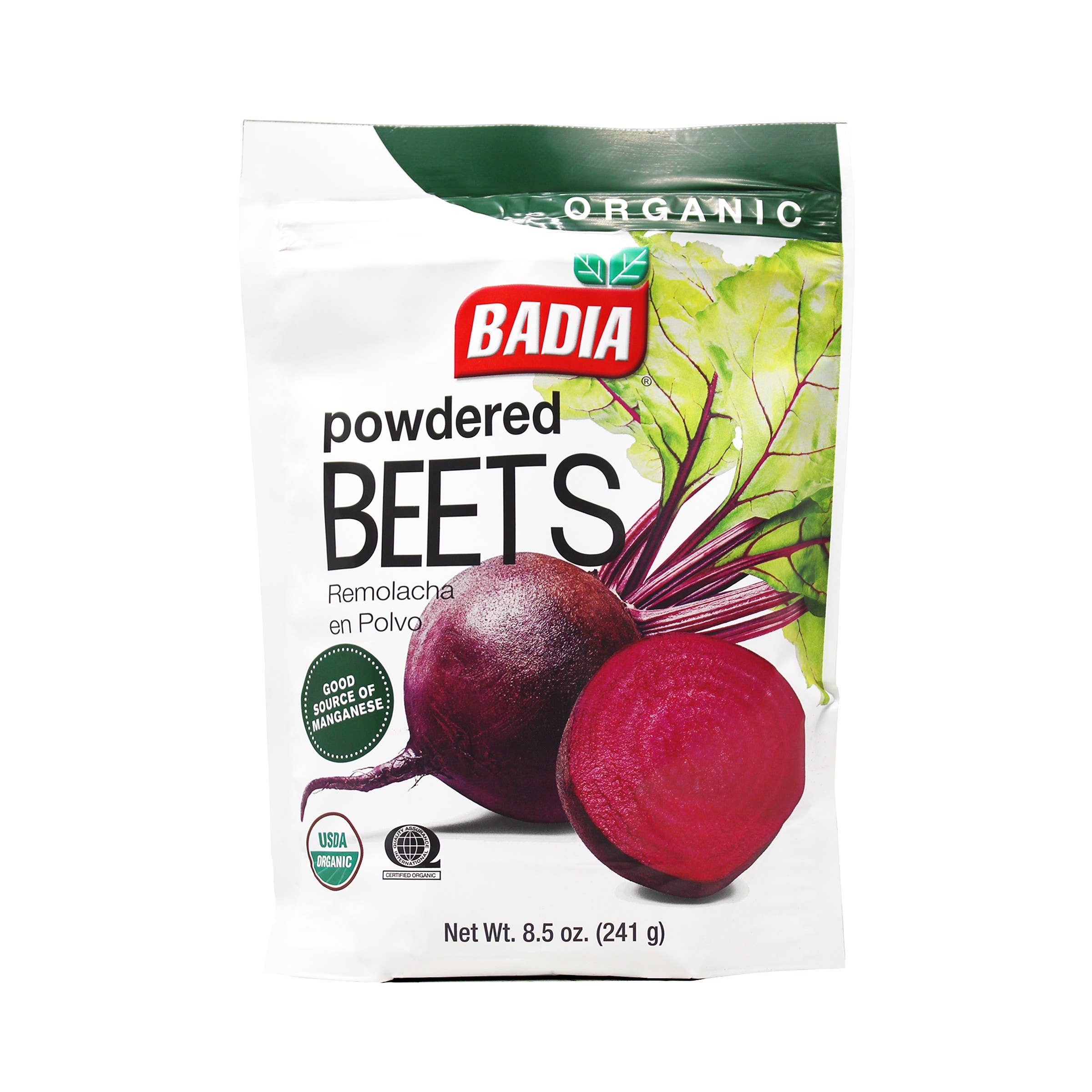L&F Universal Goods - Wholesale Protein/Superfood Powder - Badia Organic Powdered Beets 8/8.5 oz0
