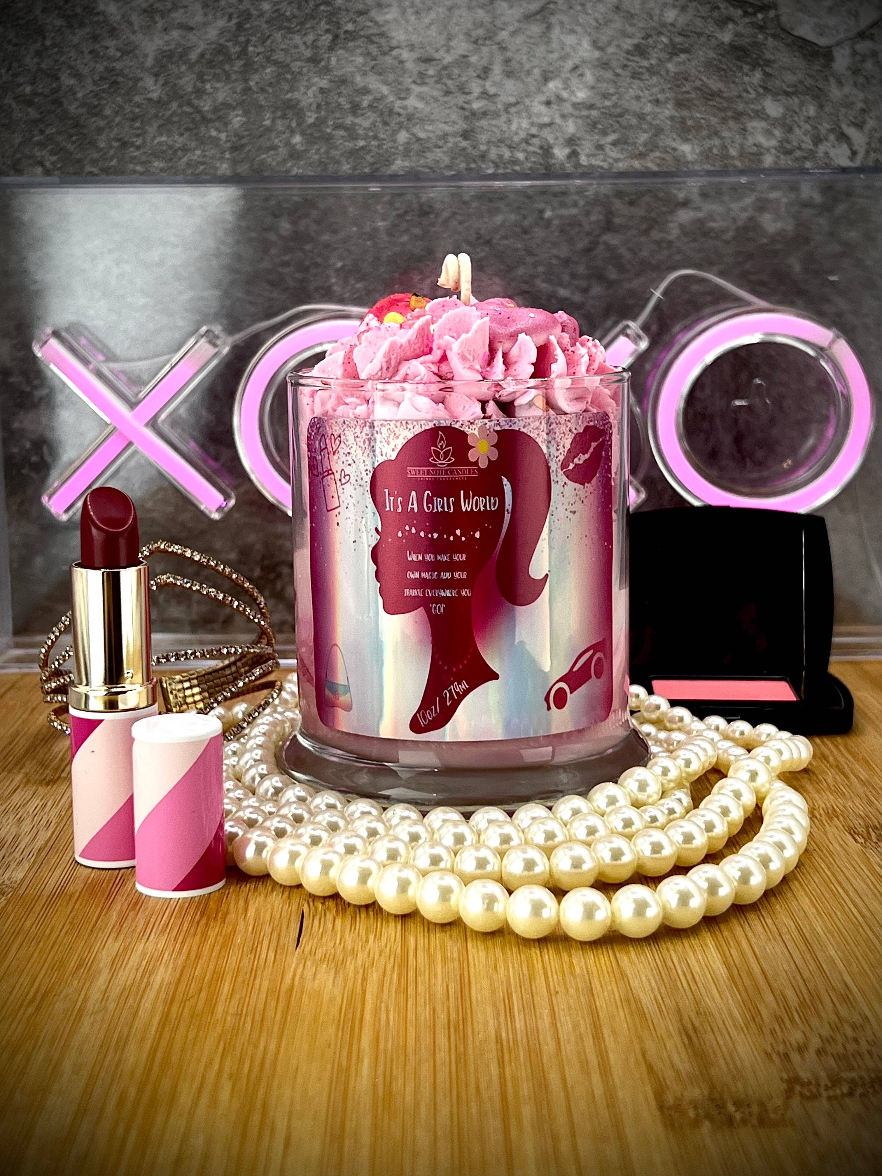 Sweet Note Candles - Wholesale Novelty Candle - Its A Girl's World3