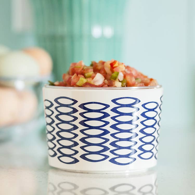 Dip a di do da - Wholesale Condiment/Dip Bowl - Duo- Peacock Dip Bowls1