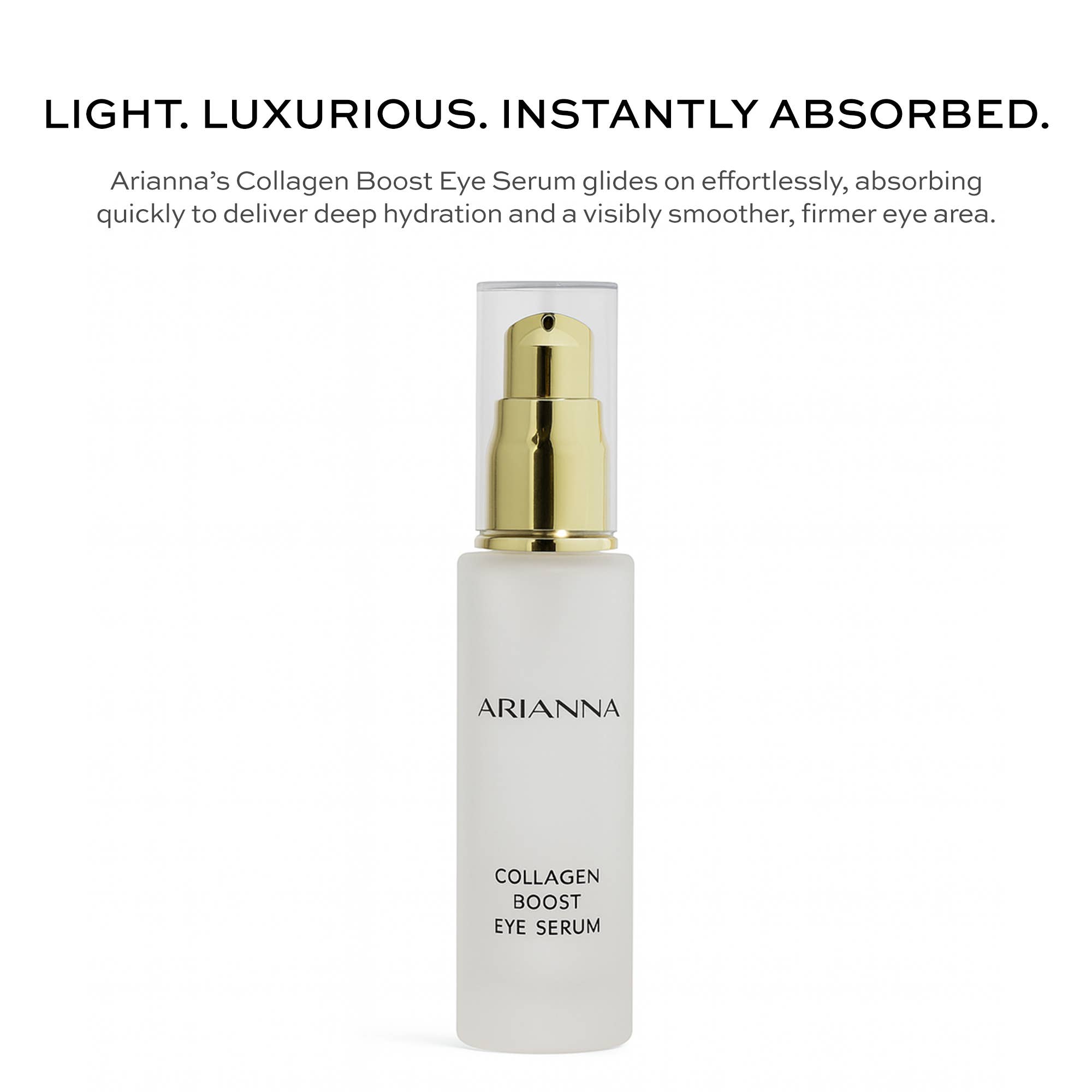 Arianna Skincare - Wholesale Eye Serum - Collagen Boost Eye Serum2