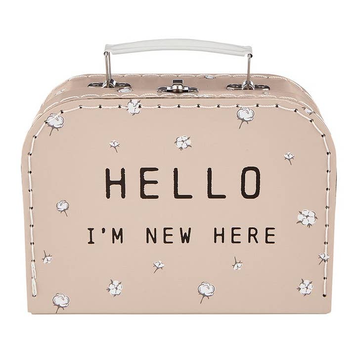 Suitcase Set - Hello I'm New Here and other Purchase Wholesale kissy kissy. Free Returns & Net 60 Terms on Faire trending on Faire.