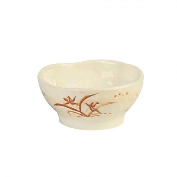 Platillo para plato de melamina Gold Orchid, paquete de 12 para venta al por mayor de Kitchway