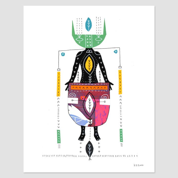 Modern Abstract Art Print Wall Design Decor Gift Unique for wholesale by Keemo Gallery