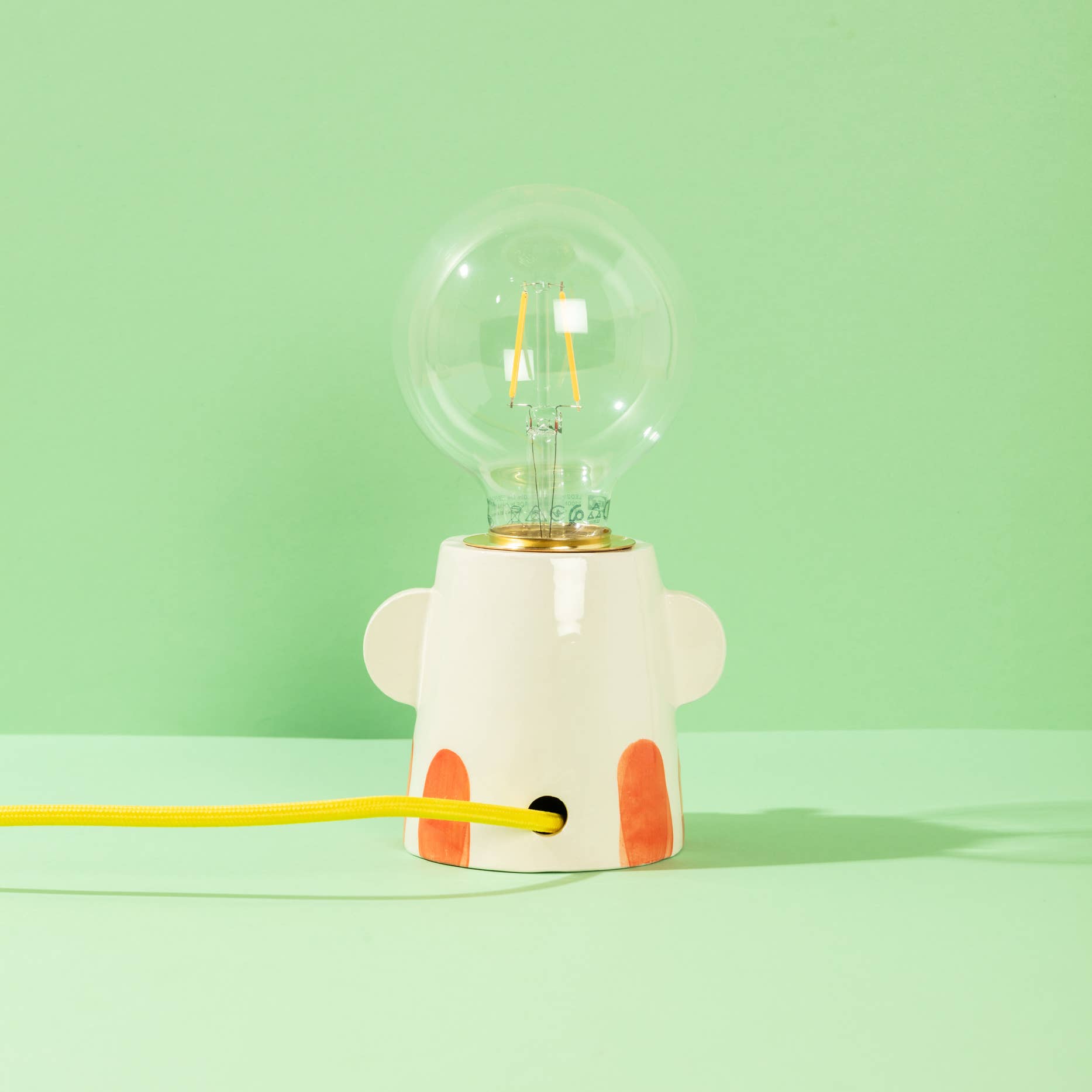 Ana Seixas - Wholesale Accent/Desk Lamp - Good Friend Red / Ceramic Lamp2