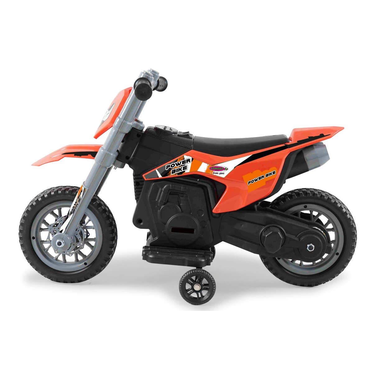 mhw24 - Wholesale Bike/Scooter - Kids - Ride-on motorcycle power bike orange 6V7