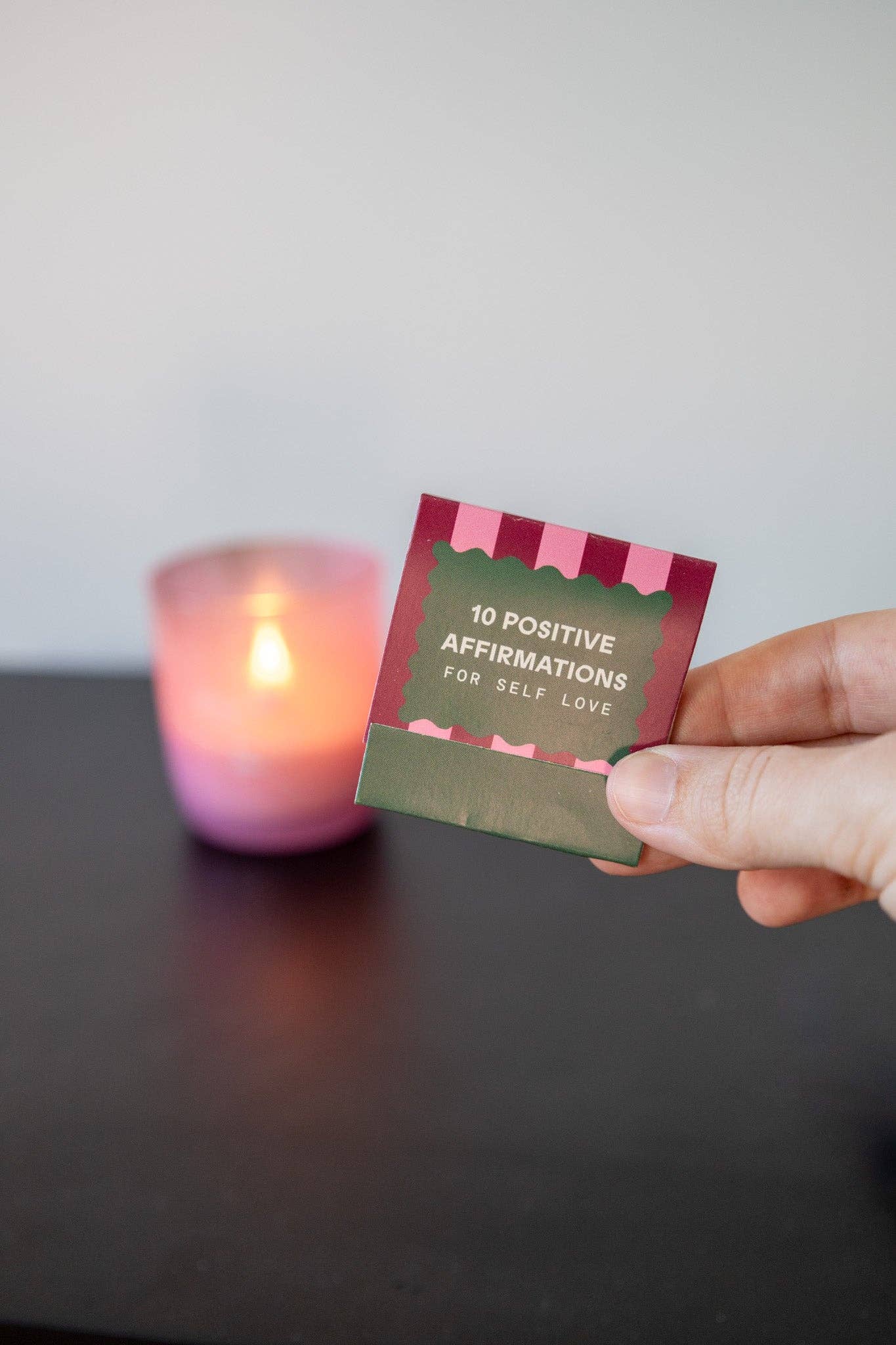 Lindy Stark Designs - Wholesale Matches - Self Love Affirmations Matchbook1