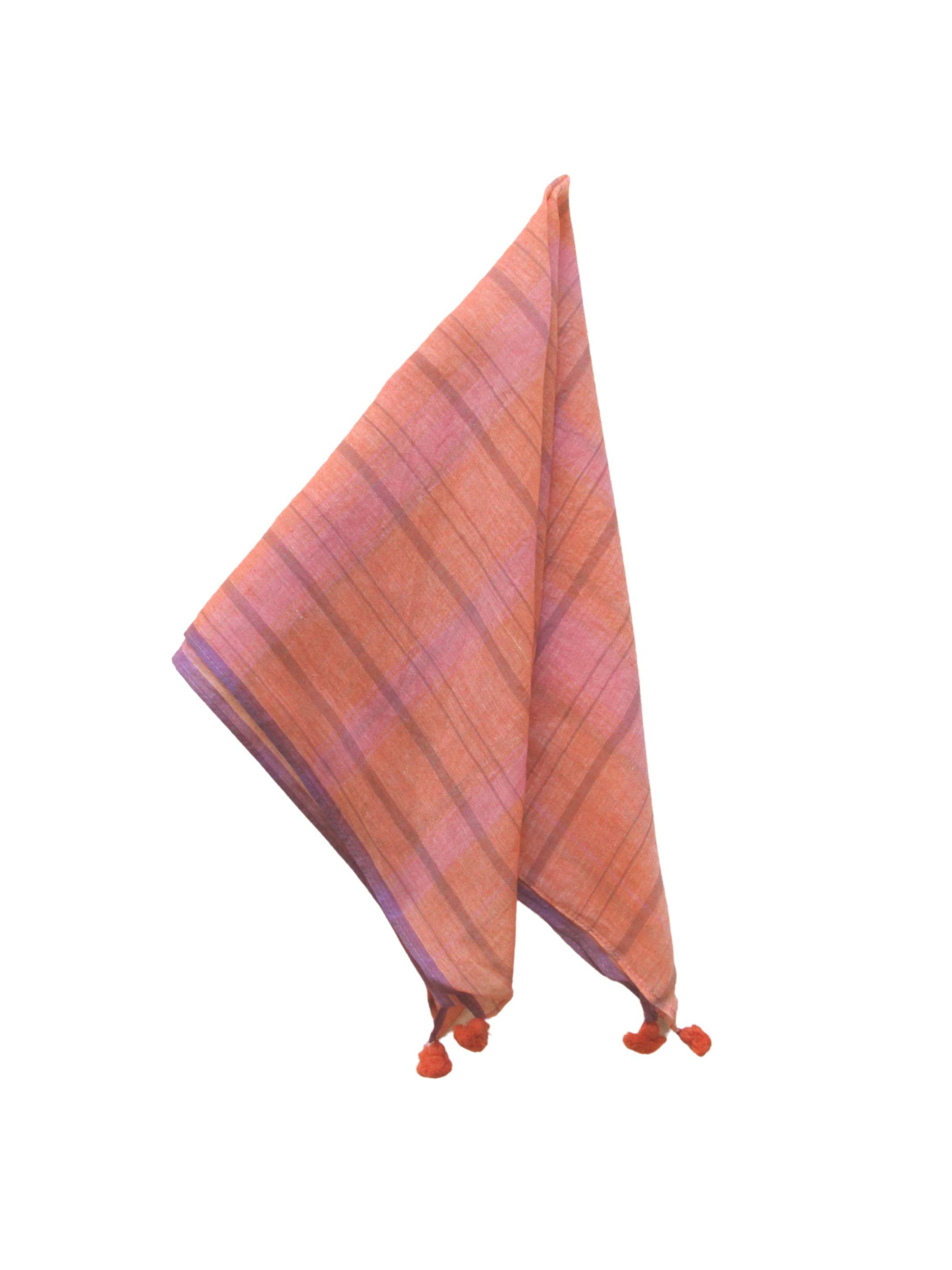 Rover & Kin - Wholesale Bandana - Women's - Berry Jamdani Bandana3