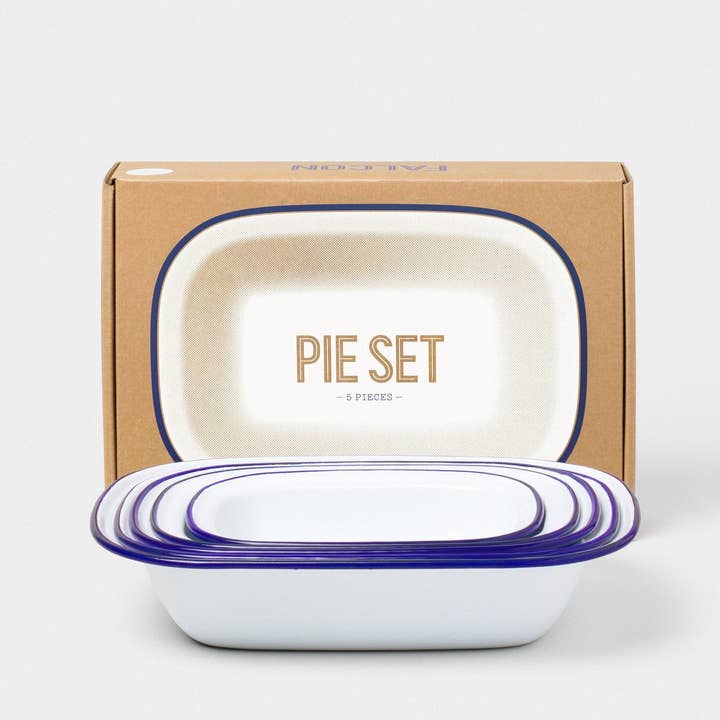 Pie Set for wholesale by Falcon Enamalware