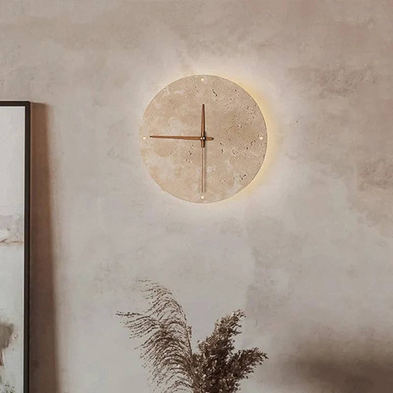 Kiyo Home - Wholesale Wall Clock - Stone Clock | Indoor Wall Decoration | Stone LED Clock8