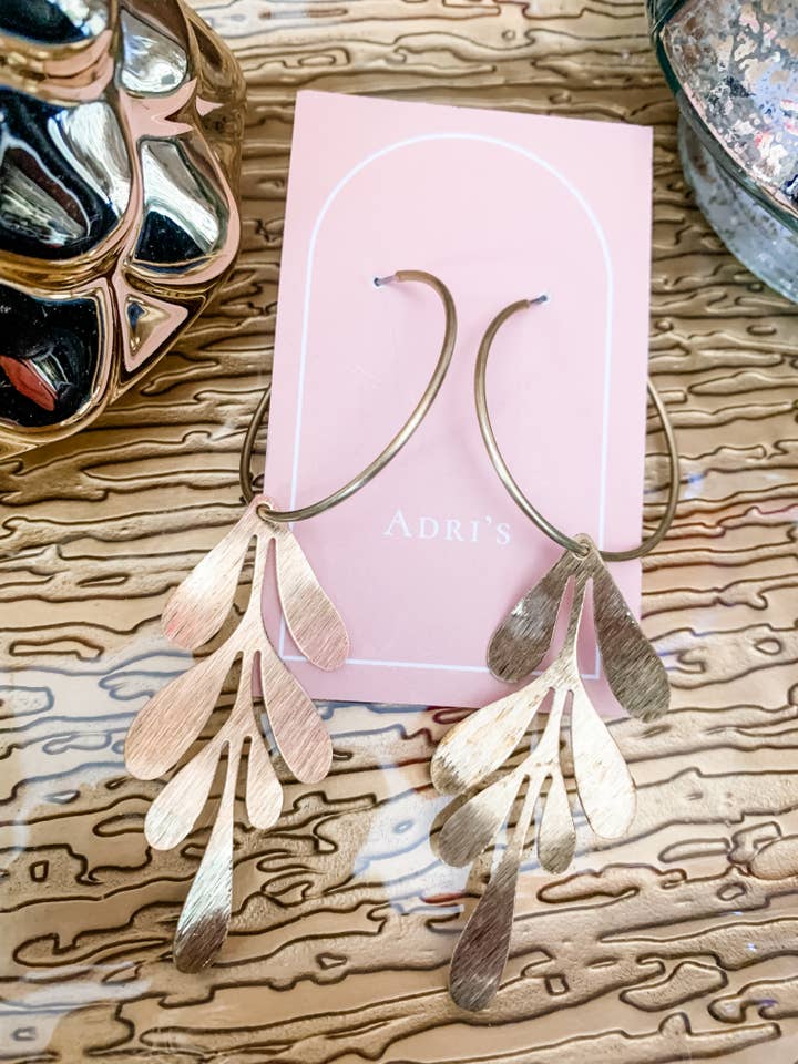 Cerceaux à feuilles de taille moyenne pour la vente par Adri’s