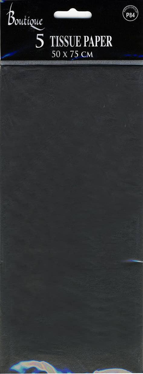 Party Partners – wholesale Tissue paper – Black Tissue Paper Boutique 0
