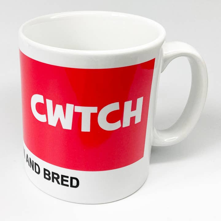 Cwtch welsh Mug for wholesale by Character Shop