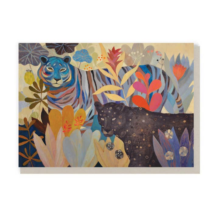 Wild Gardens (Blå) 6-pack för wholesale av Martyna Zoltaszek Studio Ltd