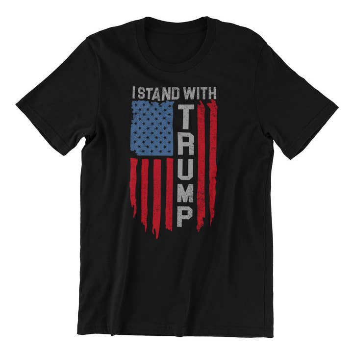 T-shirt "Je soutiens Trump" - 1088 pour la vente par I Love My Freedom