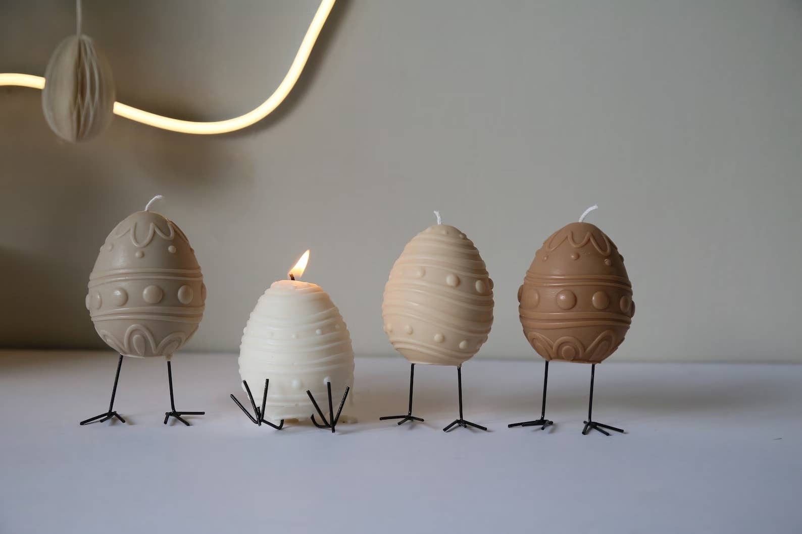 Maison Bohiti - Wholesale Novelty Candle - Chick Easter Egg Candles | Handmade Soy Wax Vegan1