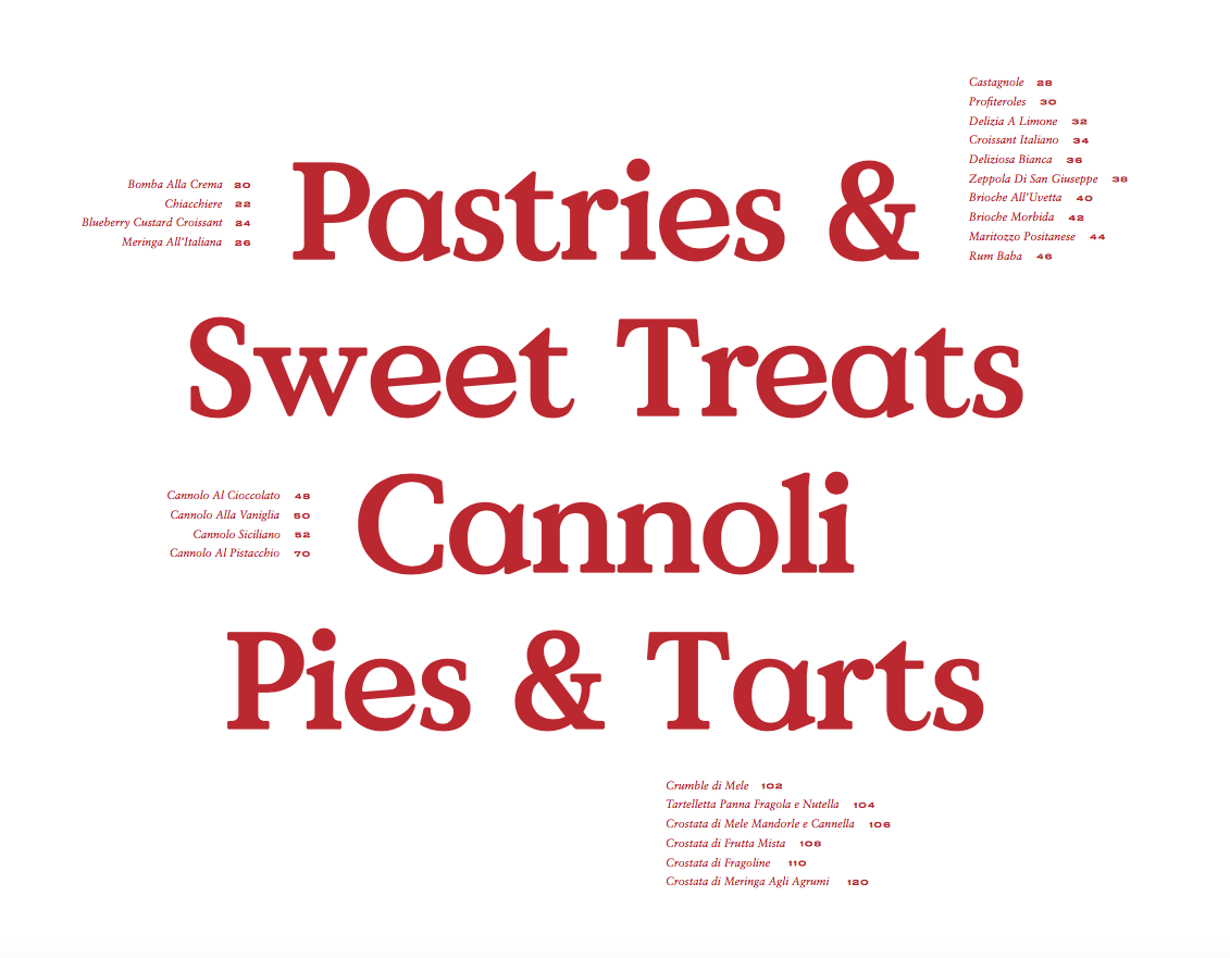 Dolci With Love - Wholesale Baking & dessert book - Dolci, With Love.1