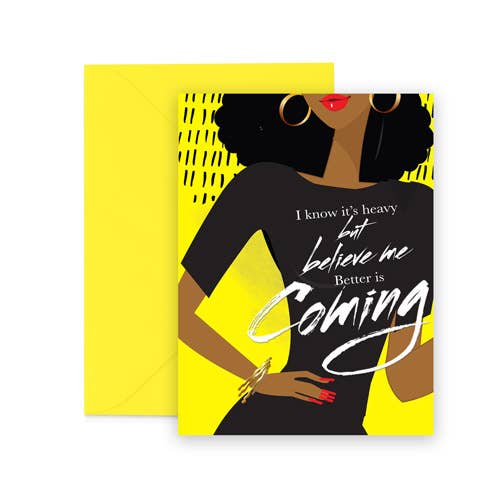 Paper Rehab - Wholesale Encouragement Card - Better Is Coming Card