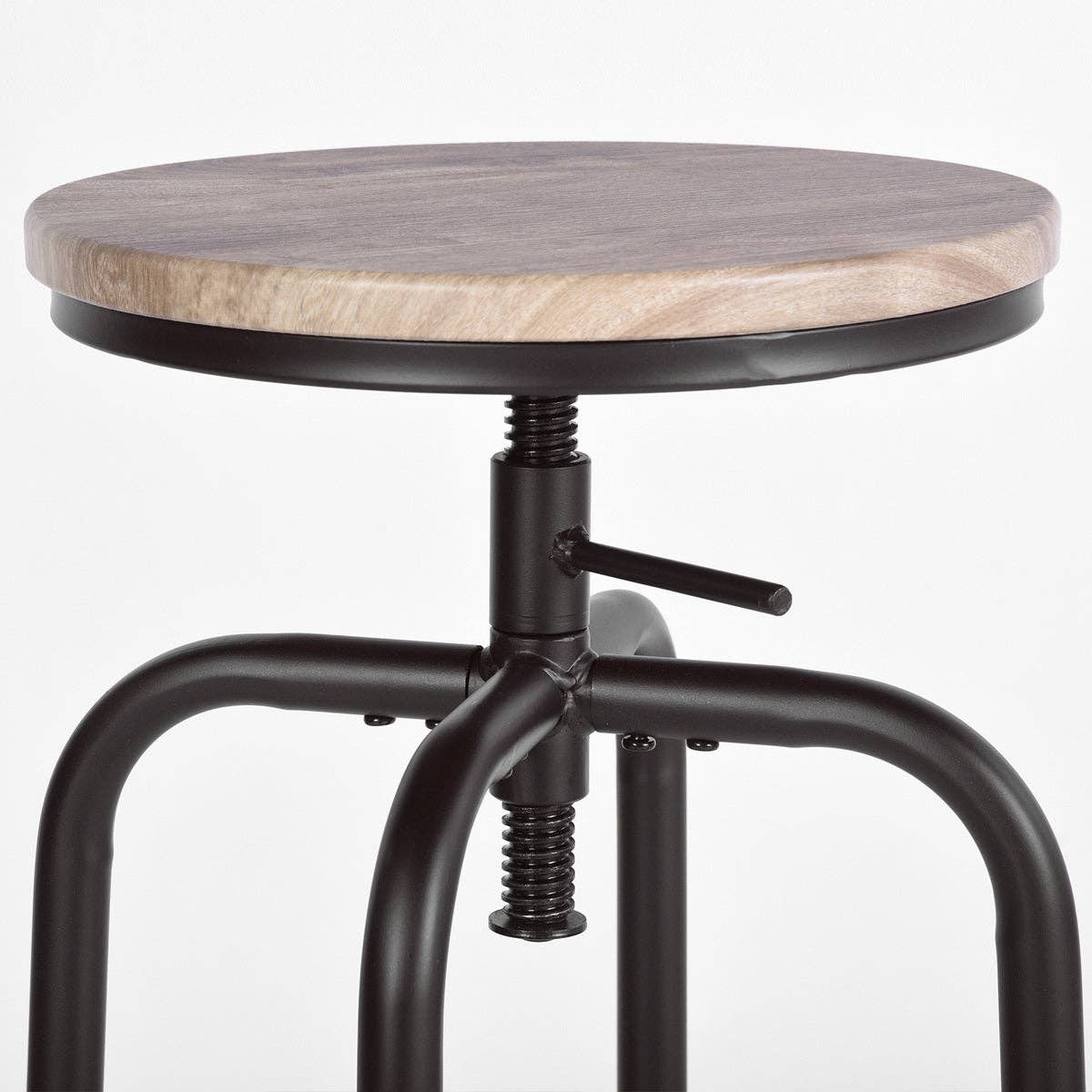 39F Inc. - Wholesale Stool - ANACLETUS 27''-30'' Adjustable Height Swivel Lift Bar Stools9