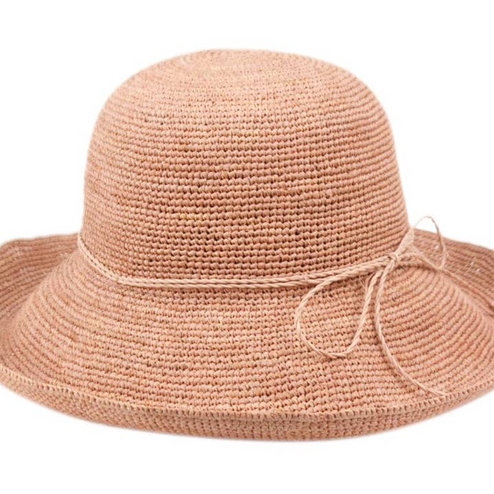 Epoch hats – wholesale Stråhatt – Dam – Raffia Strå Rulla Upp Brätte Solhatt