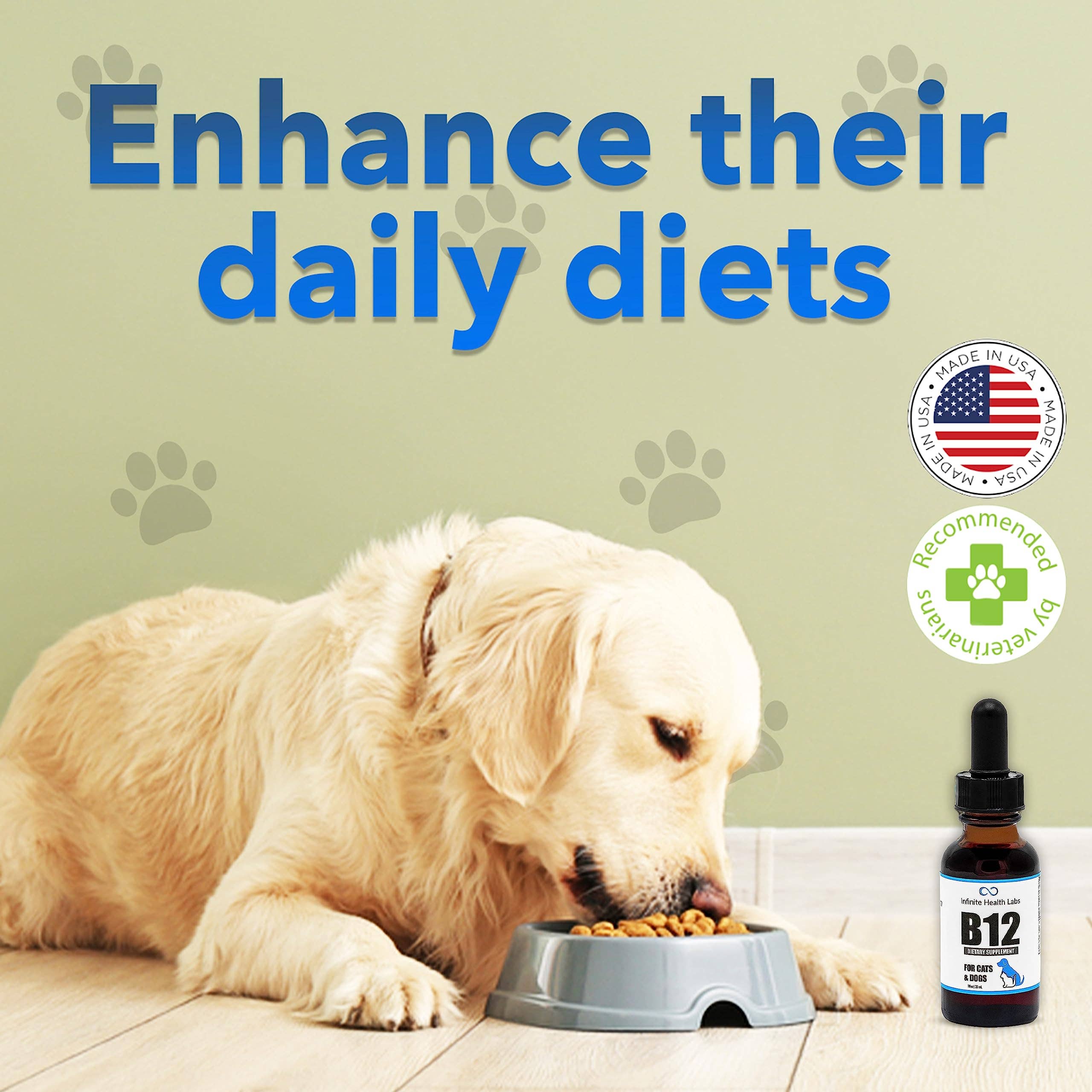 Infinite Health Labs, LLC – wholesale Pet supplement – Cat/dog – Liquid Vitamin B-12 for Dogs and Cats11
