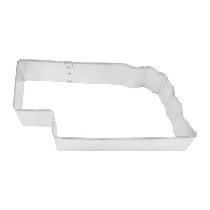 R&M International - Wholesale Cookie Cutter - Nebraska State Cookie Cutter (4")