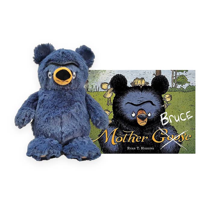 Mother Bruce Plush with hardcover book for wholesale by MerryMakers