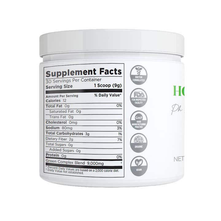 One Body One Life - Wholesale Protein/Superfood Powder - Holisti-Greens Organic Mega Blend