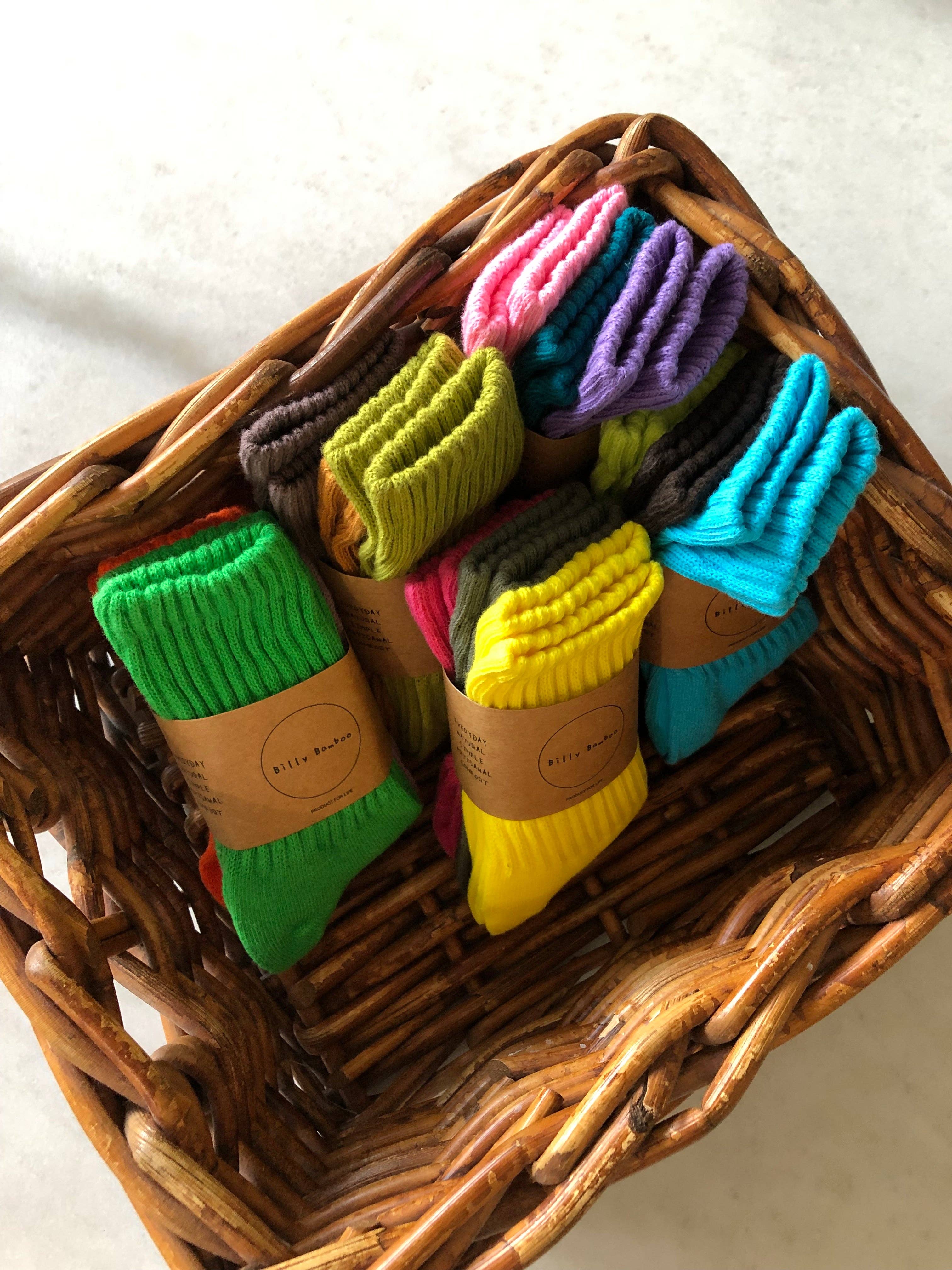 Billy Bamboo - Wholesale Socks - Kids - TODDLER COLOR SOCK - pack of 3 ( end of November )26