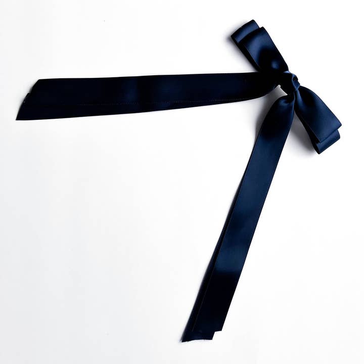 Antler & Acre - Wholesale Hair Clip - Women's - Satin Bow Hair Clip12