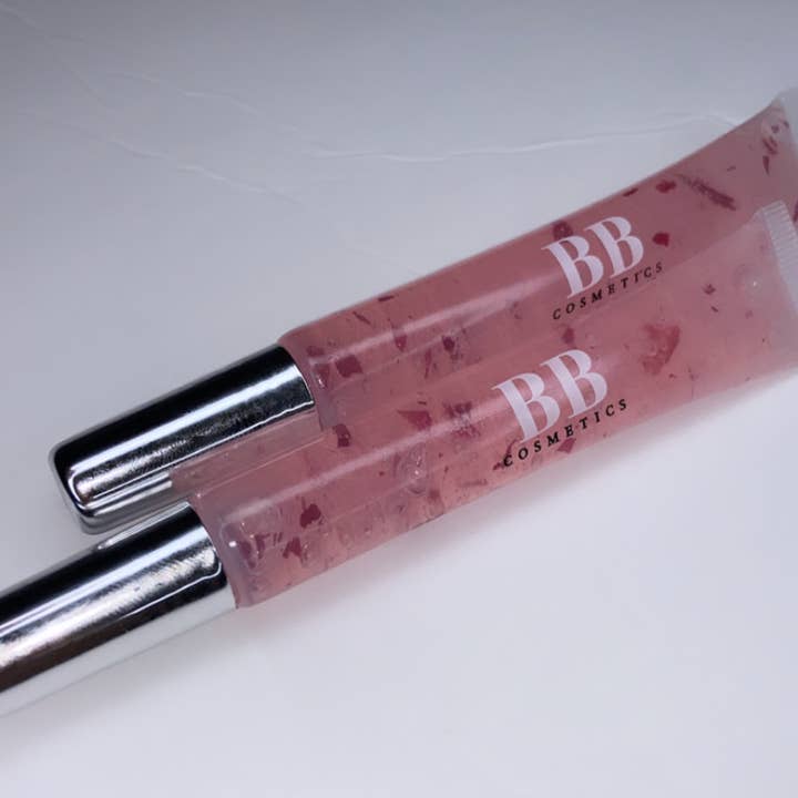 BANK$$ BABES COSMETICS – Großhandel Lipgloss – Bank$$ Babe Rose infundiert Lipgloss