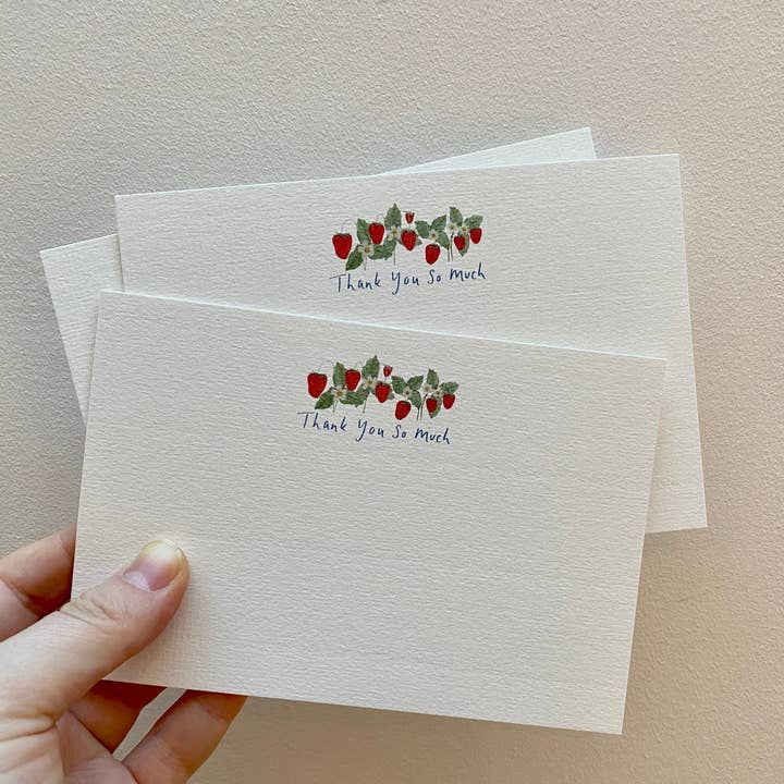 Thank You Notecard Sets for wholesale by Mimi Dickson