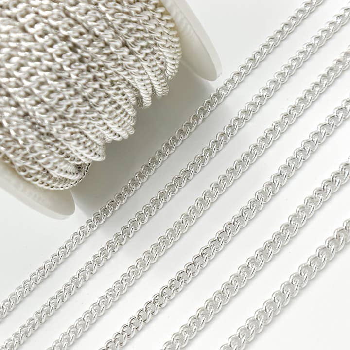 Jewels & Chains - Wholesale Link & Chain Necklace - Y57SS. Sterling Silver Curb Chain4