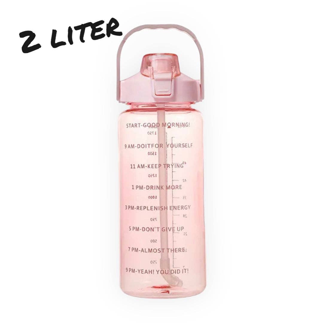 Kinky Pleasure - Wholesale Water Bottle - Timmy Toys - AX078 - Water Bottle - 2 Liter With Time Marker - 8 Colors7
