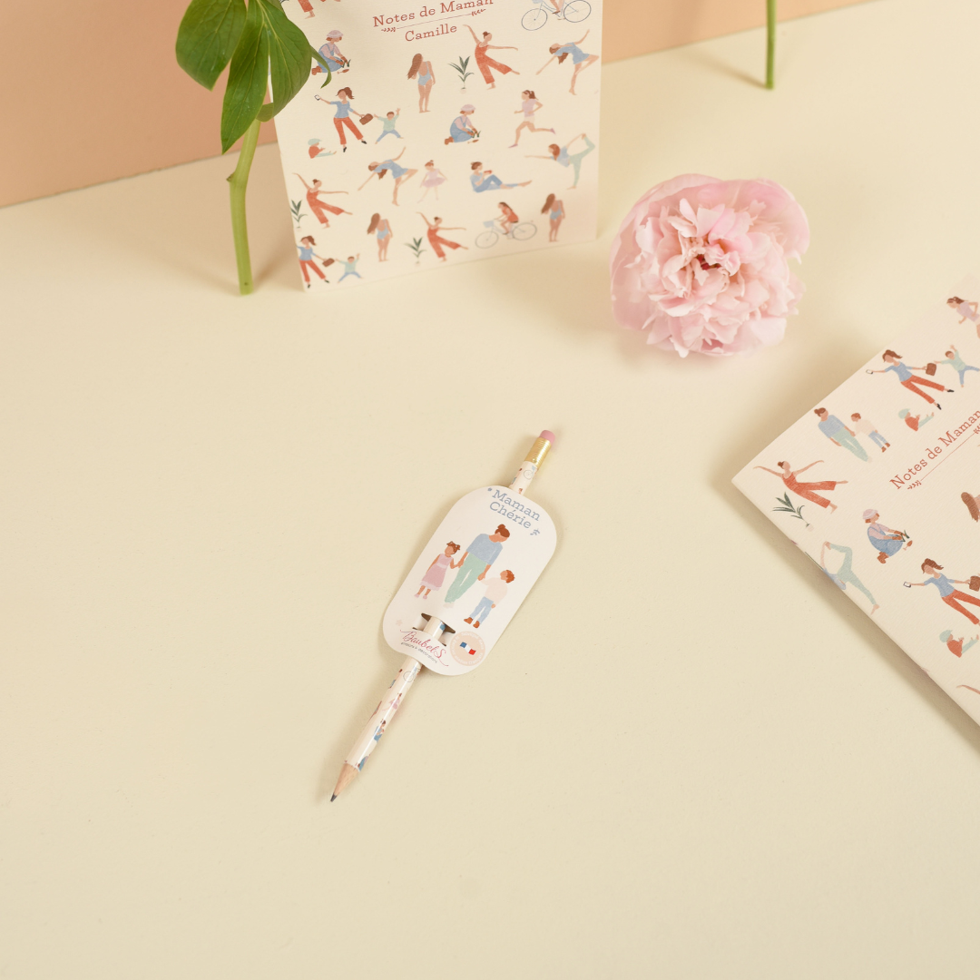 Baubels - Vente Blocs-notes - Carnet de notes Maman - fabriqué en France1