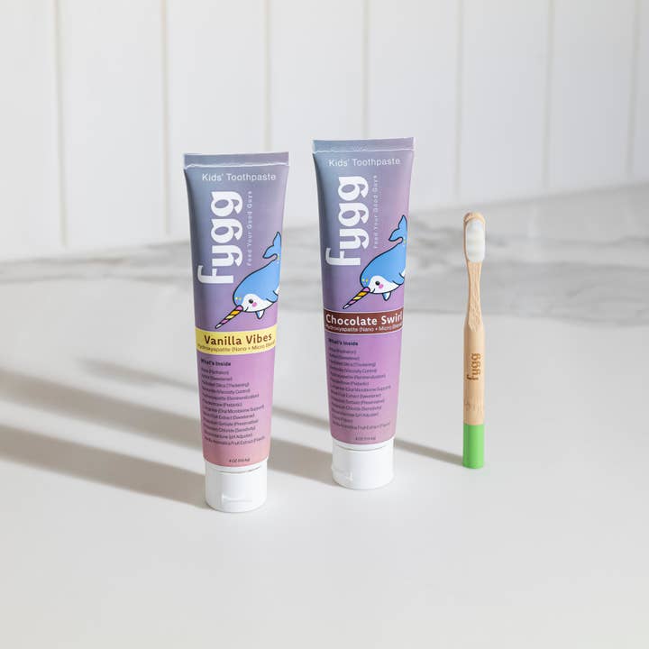 Fygg - Wholesale Toothpaste - Vanilla Vibes Nano-Hydroxyapatite Kids Toothpaste