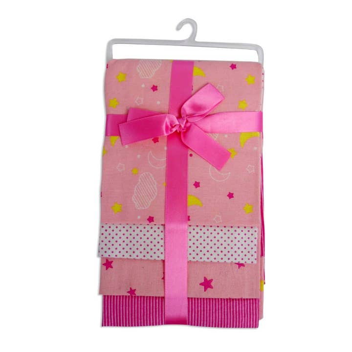 Bambini Infant Wear inc. - Wholesale Receiving Blanket - Baby - Bambini Four Pack Receiving Blanket