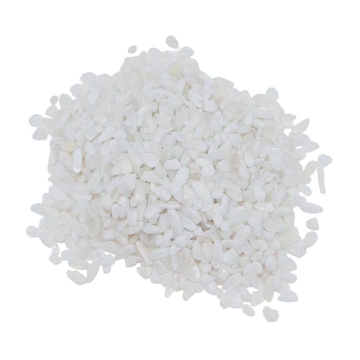 Pedra - Fragmentos Rolados - Pedra da Lua - 2 a 3mm por atacado de Arômes & Évasions