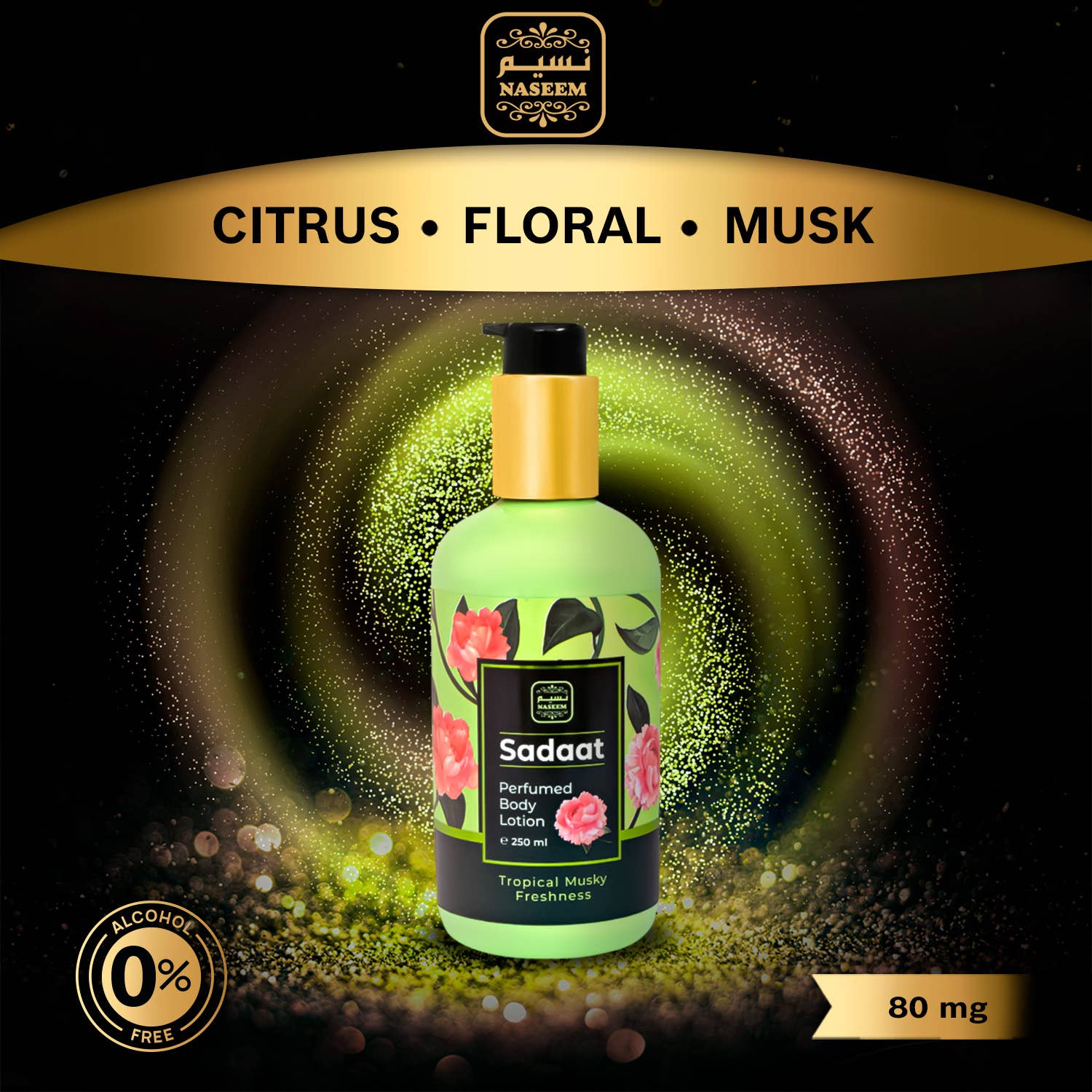 NASEEM – Engroshandel Kropscreme/lotion – Mænd – SADAAT Body Lotion stærk frugtagtig mænds krop fugtighedscreme 8.451