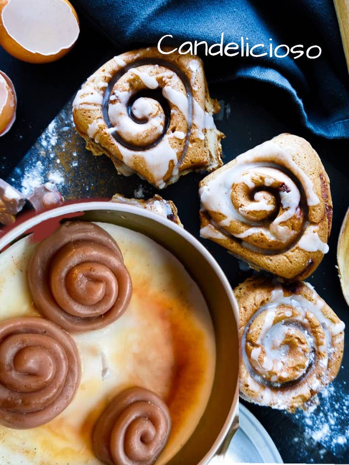 Zimtbrötchen Soja für den Großhandel von Candelicioso