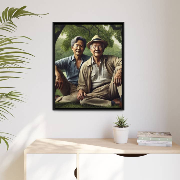 Walt & Pete - Wholesale Painting/Drawing - Missing Art Studies - Grant 05831