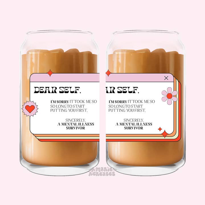 Cara persona, mi dispiace che ci sia voluto così tanto tempo per iniziare a metterti al primo posto. Cordiali saluti, una tazza di vetro per un sopravvissuto a una malattia mentale per la vendita all'ingrosso da parte di amarieacreates