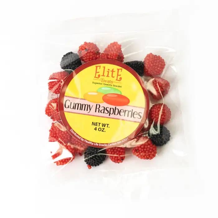 HLS - Gummy Raspberries for wholesale by Cape Cod Provisions