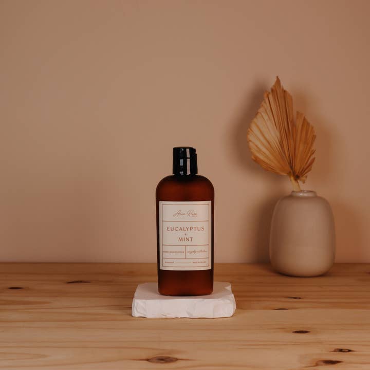 Aria Rose Bath Co - Wholesale Hand & Body Lotion - Eucalyptus Mint Hand + Body Lotion