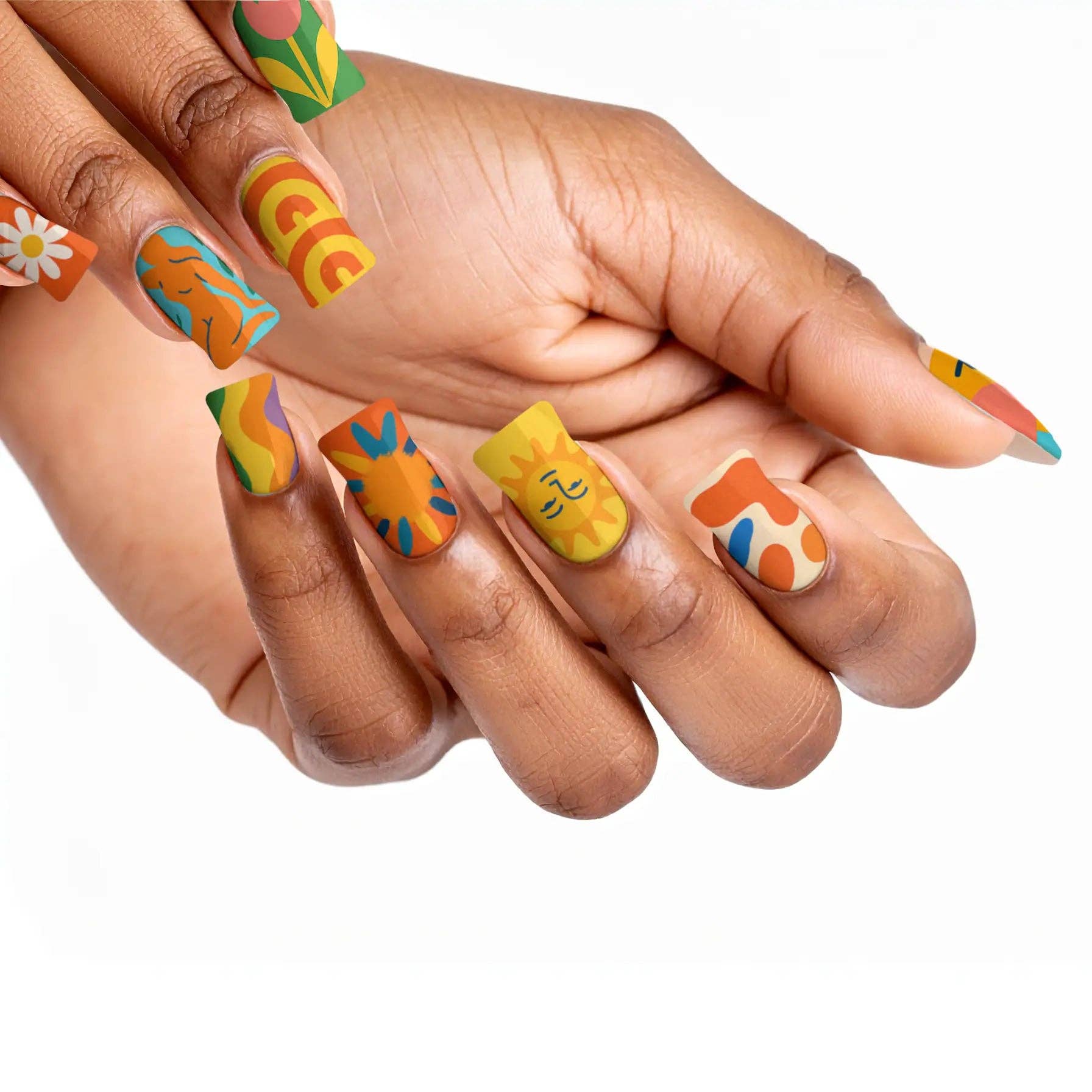 FYNE BODY - Wholesale Press-on/fake nails - Splat-tastic Canvas Creativity Press-On Nails25