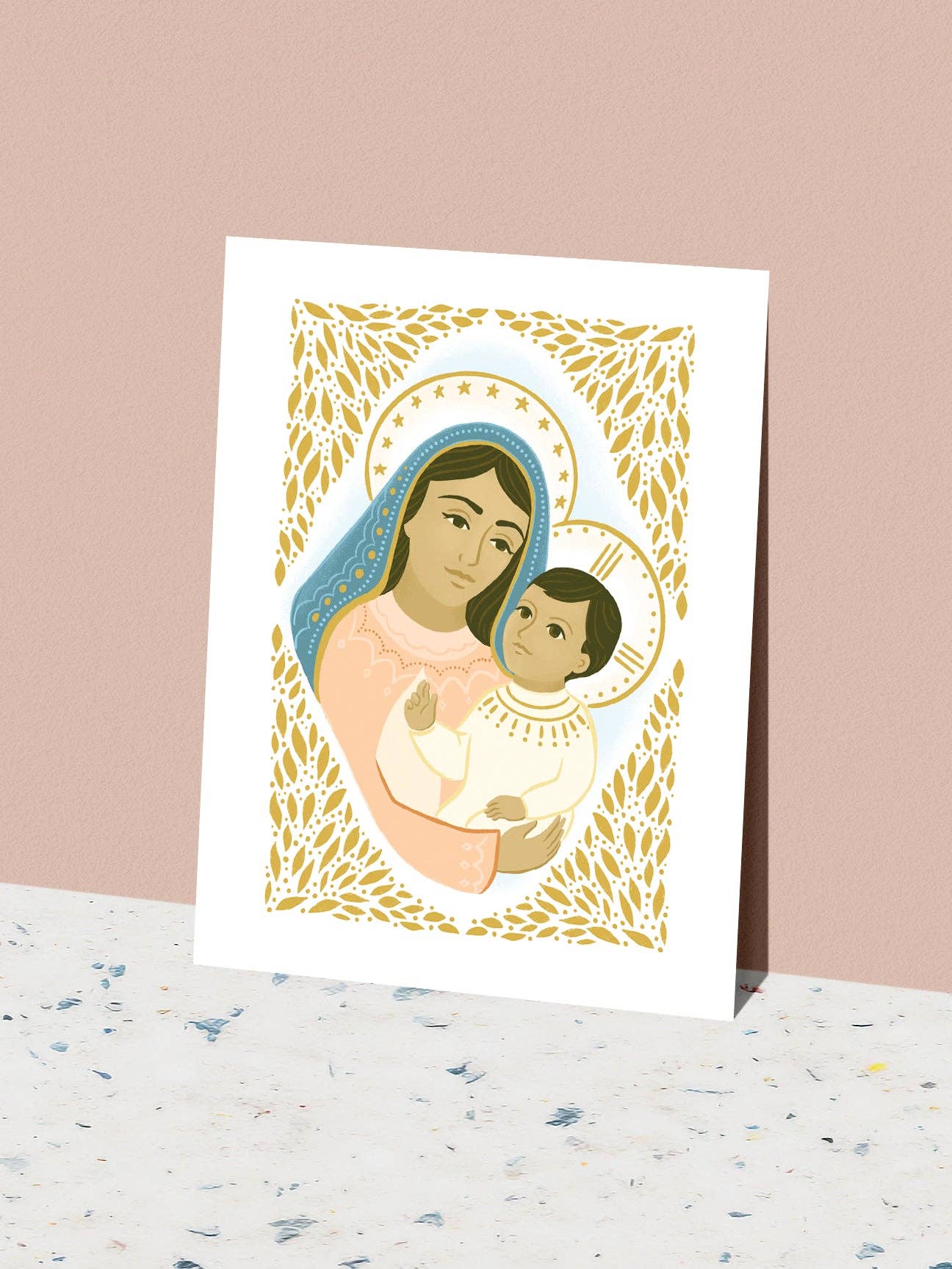 Providential Co. - Wholesale Art Print - Print: Mary & Jesus, 8x101