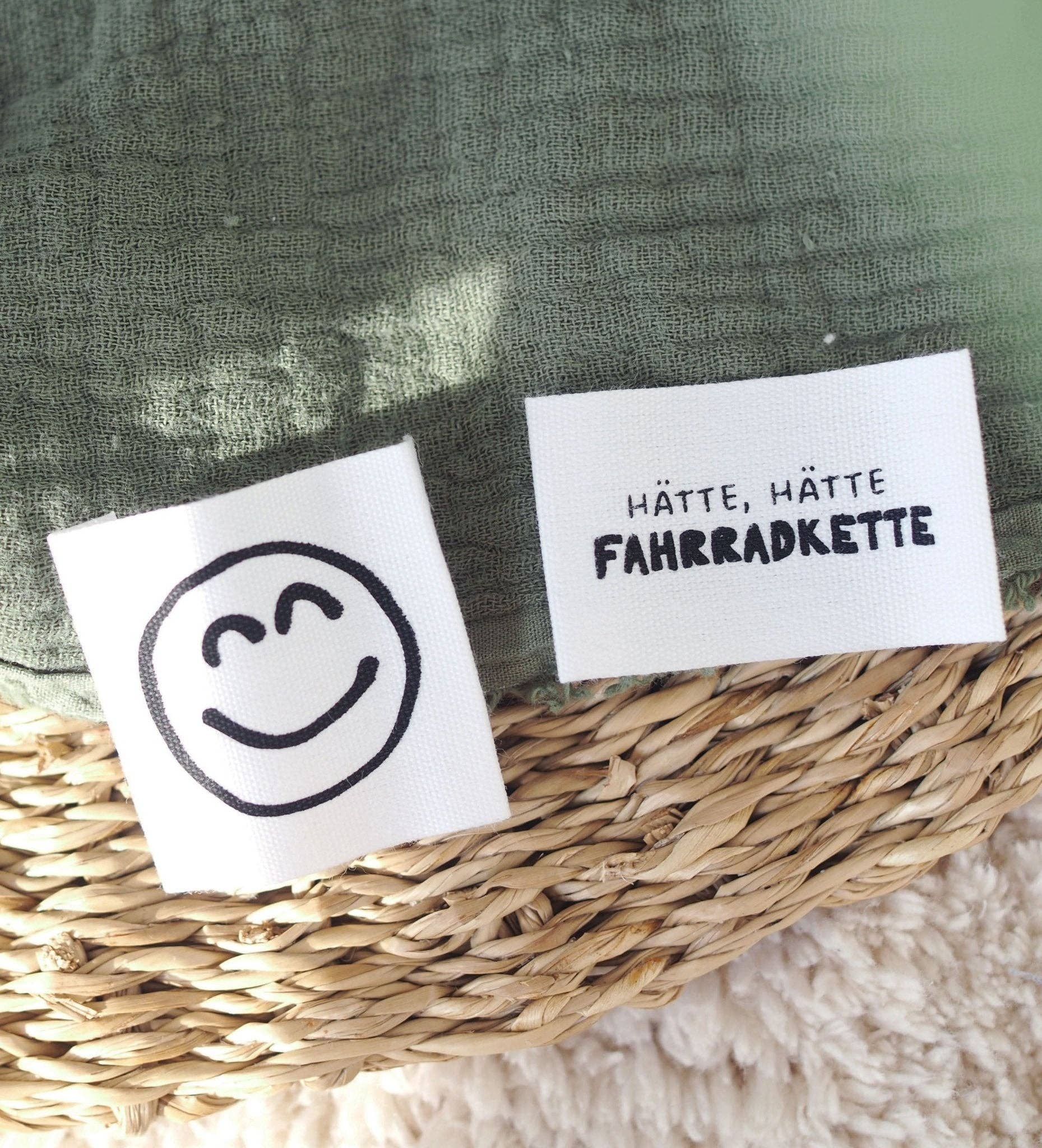 Paul und Clara - Wholesale Craft Supplies - Cotton label *would have, would have bicycle chain*2